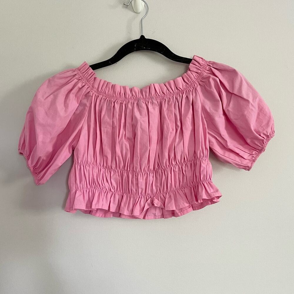 ZARA Pink Crop Size S - Picture 4 of 4